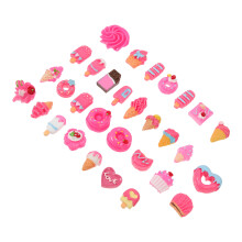 120 Pcs Miniature Food Model Decor For Diy Phone Case