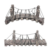 2St Lichtgewicht Mini Tuinbrug Model Van Voor Micro Landschap