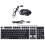1 Set Ergonomic Waterproof Gaming Keyboard And Mouse 1