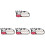 4Pcs Nipple Measuring Tool Flange Sizing Card 4