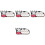 4Pcs Nipple Measuring Tool Flange Sizing Card 5