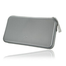 2Pcs Portable Plastic Disc Storage Wallet For Cd Dvd Vcd Grey