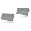 2Pcs Portable Plastic Disc Storage Wallet For Cd Dvd Vcd Grey 4