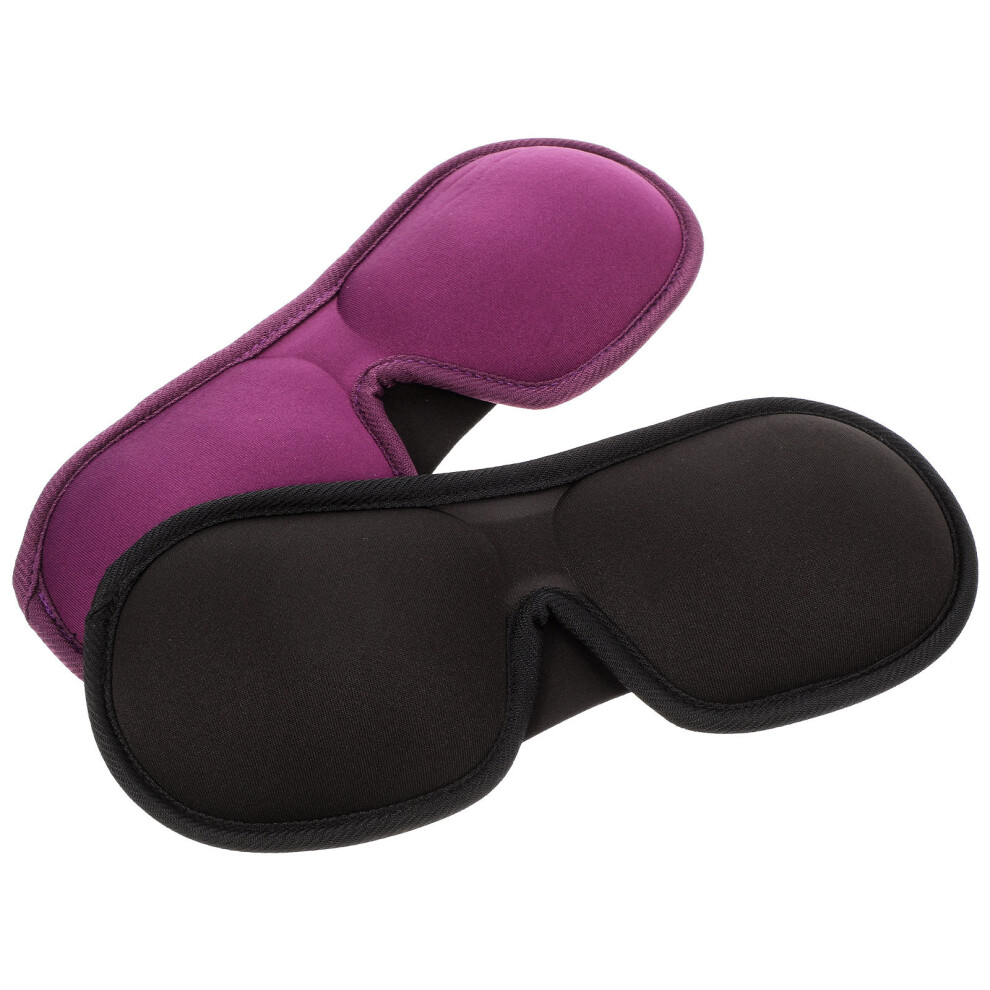 Vaguelly 6 Pcs Memory Eye Patch Sleeping Mask Eyeshade Nap Blindfold Airplane