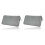 2Pcs Portable Plastic Disc Storage Wallet For Cd Dvd Vcd Grey 2