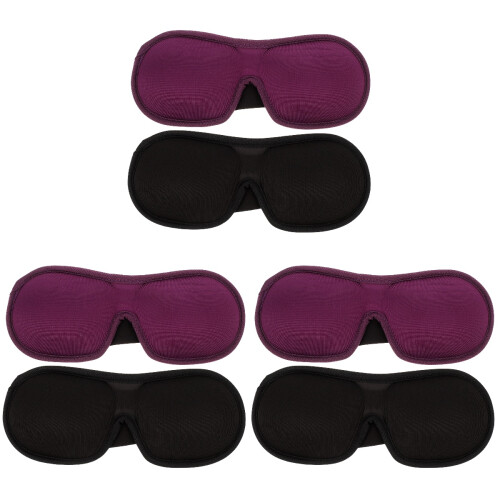 6Pièces Cache-Yeux 3D Confortable Couleurs Assorties 1