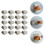 25Pcs Biodegradable Burger Packing Food Storage Holders 5