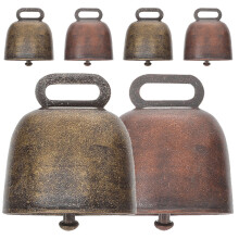 18 Pcs Pet Bells Copper Cow Bells Wear-Resistant Farming Accessories
