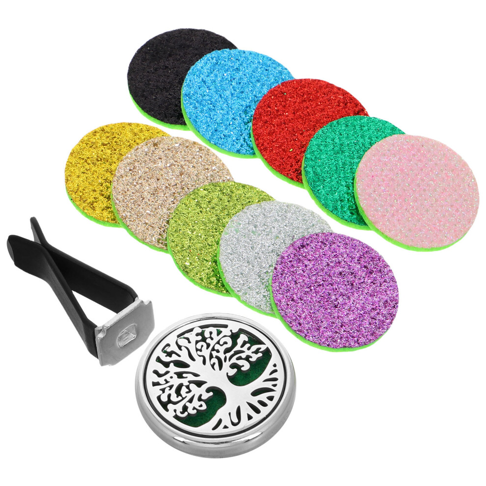 5Pcs Car Diffuser Vent Clip Aromatherapy Essential Oil Refill Pads 033200772590