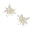One Pair Crystal Shoe Buckles With Pearl Elegant Clip 3