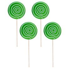 4Pcs Fake Giant Lollipop Party Photo Prop Simulation Candy Model
