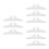 9 Pcs Folding Screen Support Base Bracket For Room Divider Panels 8