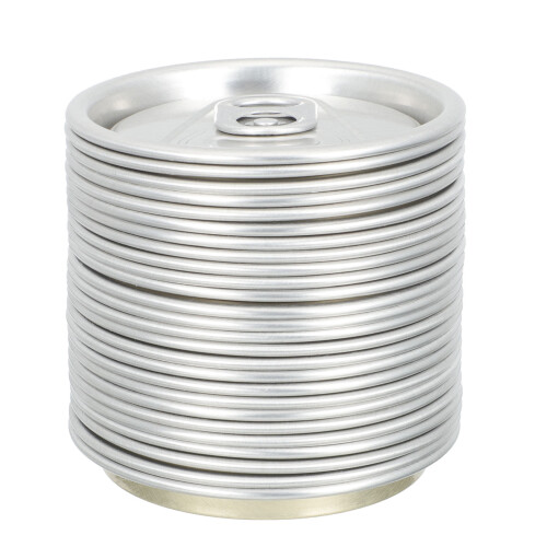 100 Pcs Ring-Pull Aluminum Can Lids For Soda Water Wide Mouth 1