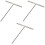 3Pcs Stainless Steel T Shape Batter Spreader For Crepe Maker 3
