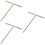 3Pcs Stainless Steel T Shape Batter Spreader For Crepe Maker 7