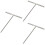 3Pcs Stainless Steel T Shape Batter Spreader For Crepe Maker 6