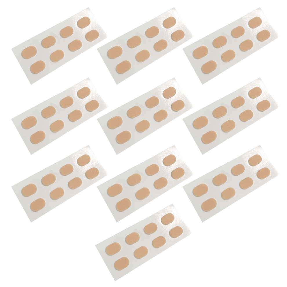 Vaguelly 80Pcs Comfortable Eyeglasses Nose Pads Non-Slipping Universal
