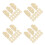 60 Pcs Plastic Detector Covers For Home Decorative Guard 10