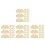 60 Pcs Plastic Detector Covers For Home Decorative Guard 6