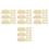 60 Pcs Plastic Detector Covers For Home Decorative Guard 9