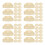 60 Pcs Plastic Detector Covers For Home Decorative Guard 7