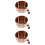 3Pcs Espresso Extract Cup Stainless Steel Measuring Pitcher 10