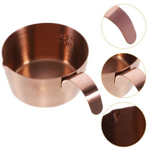 3Pcs Espresso Extract Cup Stainless Steel Measuring Pitcher 2