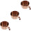 3Pcs Espresso Extract Cup Stainless Steel Measuring Pitcher 7