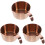 3Pcs Espresso Extract Cup Stainless Steel Measuring Pitcher 4