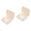 2 Sets Plastic Denture Case With Cleaning Tools For Travel 6