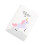 2Pcs Fabric Cover Diary Notebook Journal For Student White 1