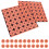 2880 Pcs Shooting Target Paper Stickers Practical Target Pasters 3