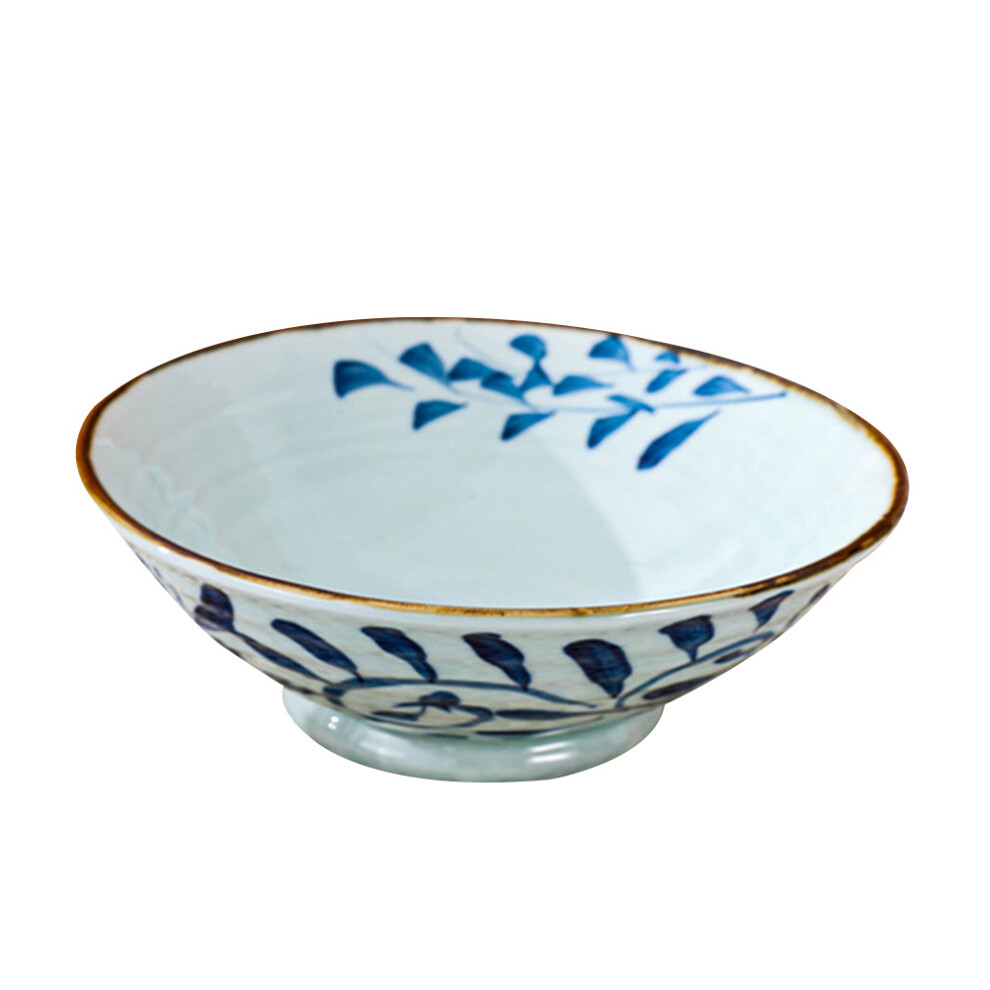 2Pcs Ceramic Snack Bowl With Colored Pattern For Japanese Cuisine-image-OPC-PKXFVMH-NEW