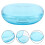 9 Pcs Transparent Retainer Case Portable Denture Holder 11