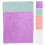 8Pcs Square Washcloth Towels Solid Color Absorbent Face Cleaning 6