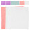 8Pcs Square Washcloth Towels Solid Color Absorbent Face Cleaning 1