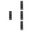 4Pcs Acrylic Adhesive Exit Sign For Business Doors Vertical Mount 11