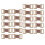 80 Pcs Elastic Bandage Clips Stretchable Fixing Buckle 3