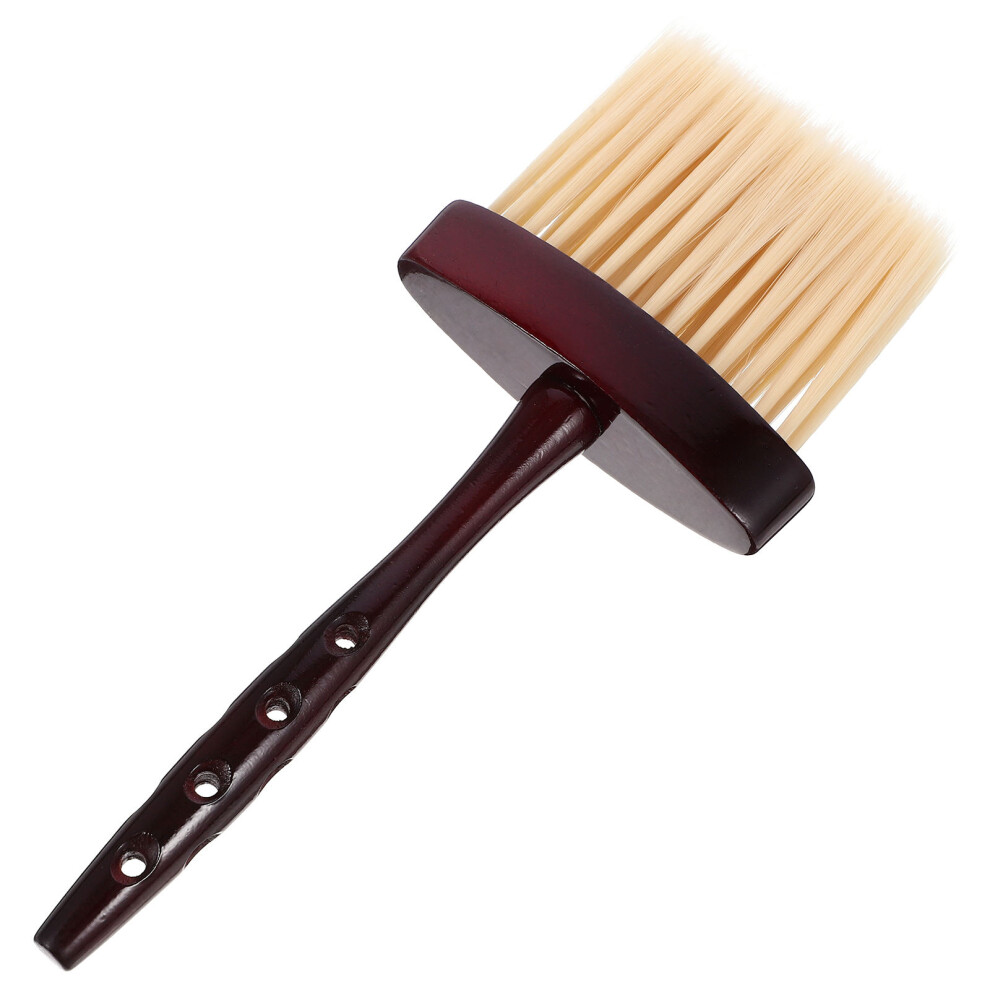 Vaguelly 3Pcs Broken Hair Brush For Barber Neck Cleaning
