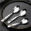 Kitchen Serving Spoon Chinese Flat-Bottomed 17.8x4.2cm Silver Dinner Stirring Spoon 3