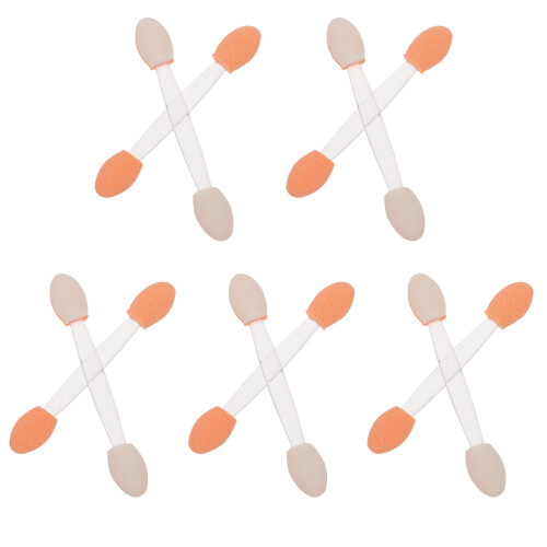 100Pcs Double-Headed Eyeshadow Brushes Sponge Sticks