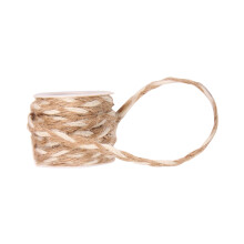 5M Natural Hessian Jute Twine Rope For Crafts Gardening Wedding Decor