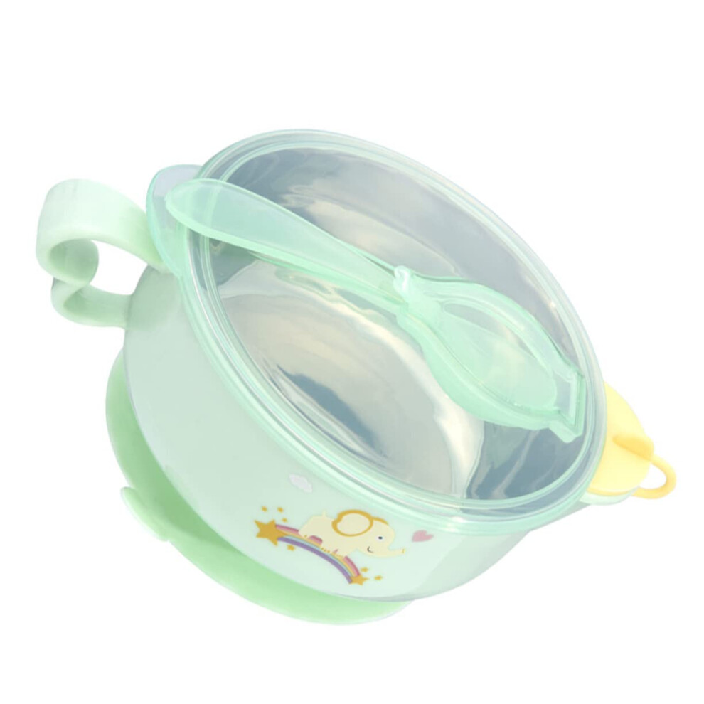 Feeding Bowl Suction Bowl Set With Spoons For Toddlers Self-Feeding 2-Pack