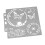Drawing Stencil Assorted Patterns For Craft Scrapbooking Cake Decor 1