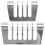 2Pcs Stainless Steel Toast Holder For Storage 2