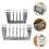 2Pcs Stainless Steel Toast Holder For Storage 4