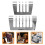 2Pcs Stainless Steel Toast Holder For Storage 3