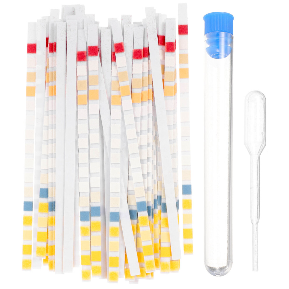 Happyyami 200 Pcs 16 In 1 Drinking Water Test Strips For Home Quality Testing