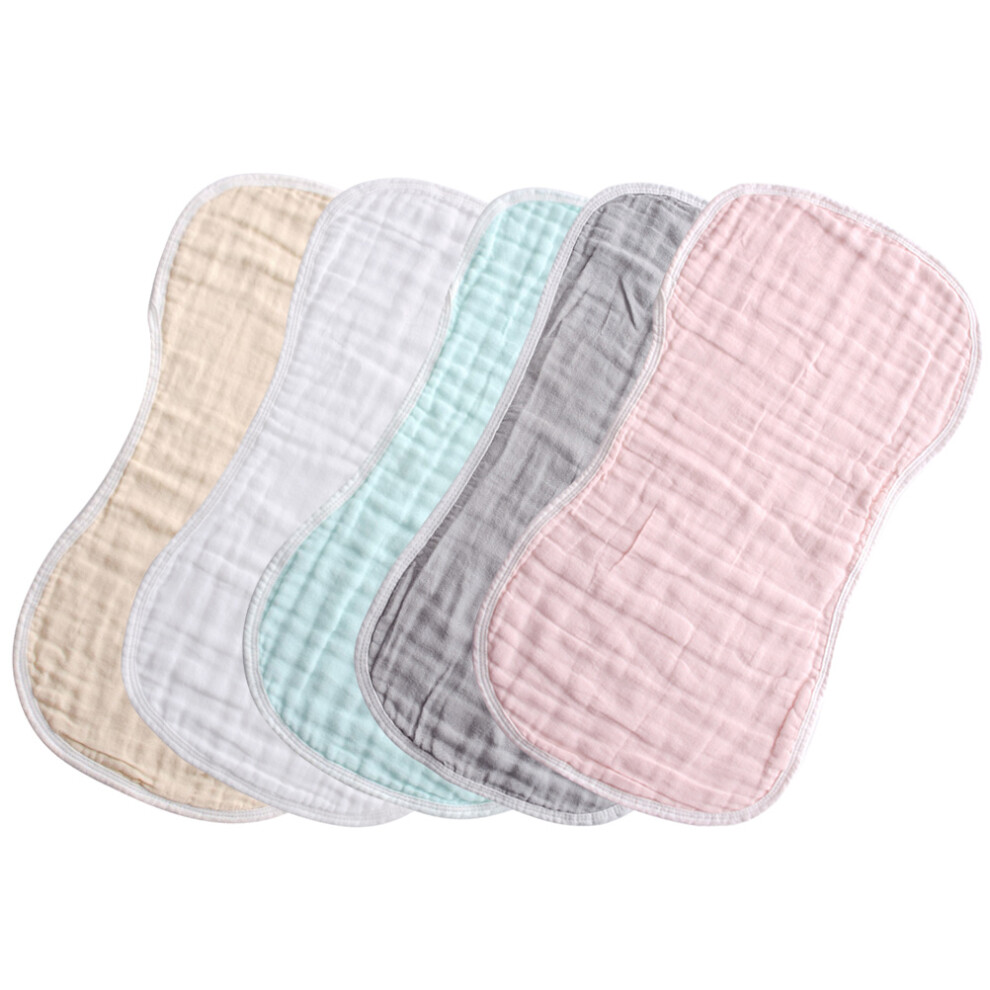 Happyyami 20 Pcs Baby Burp Towels Cotton Infant Drool Cloths