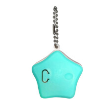 Puppy Lights For Night Walking Pentagram Design USB Charging Dog Safety Light Anti-Lost Flash Pendant Outdoors